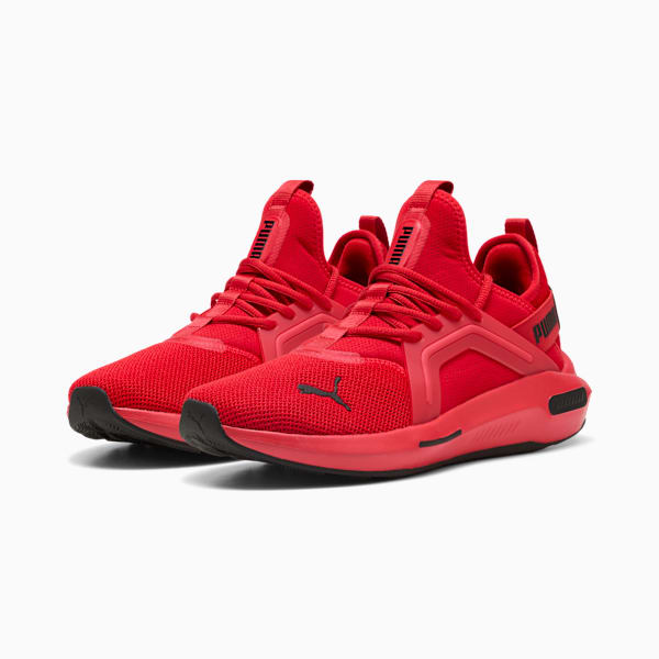 Chaussures de course Softride Enzo 5 Homme, For All Time Red-PUMA Black, extralarge